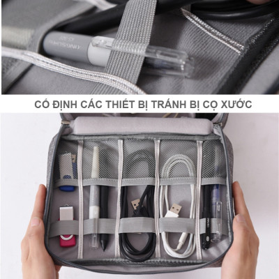 Túi Đựng Bảo Vệ Phụ Kiện Công Nhệ Cao Cấp Chống Nước , Túi Du Lịch , Túi Công Sở Văn Phòng