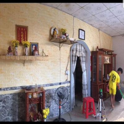 Bộ 10 Tấm Xốp Dán Tường 3D Vân Đá Đẹp, Sang Trọng 