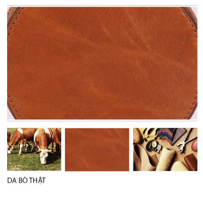 Ví nữ DA BÒ THẬT phong cách mới  - BEE GEE VNU1008A