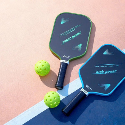 Vợt Tập Pickleball VENDY Super Power T700 Carbon Fiber 16mm Thermofoamed - Hàng Chính Hãng (1 Cái)