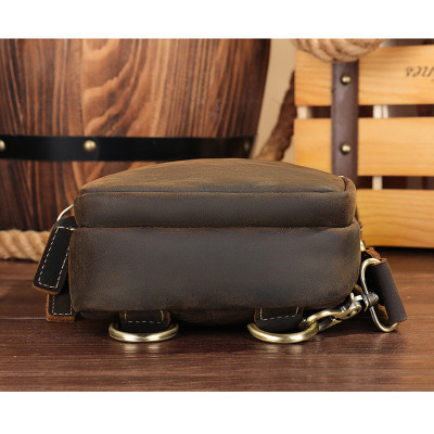 Túi đeo chéo nam DA BÒ THẬT phong cách mới  - BEE GEE DCN9220