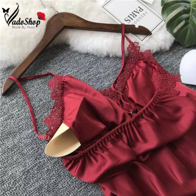 Đồ bộ - đồ mặc nhà lụa đùi.