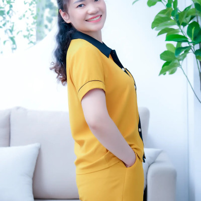 Quần đùi Pijama LMcation Alia - Màu vàng cam