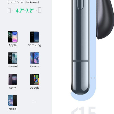 Ugreen UG20458LP417TK Iphone 12 Pro Max 6.7inch Màu xanh Navy Ốp Lưng điện thoại Silicone - HÀNG CHÍNH HÃNG