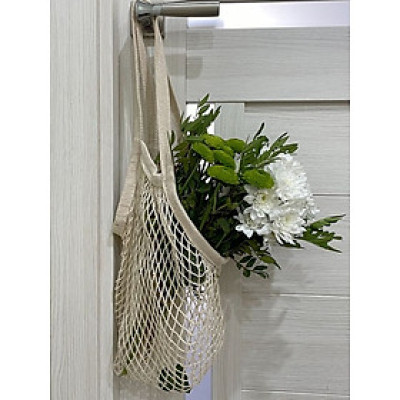 Túi xách lưới đi biển ECOHUB, dã ngoại, decor (2 size)