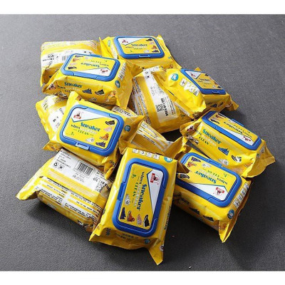 Khăn Giấy Ướt Lau Giày Sneaker Wipes Clean Thần Thánh (Gói 30 Miếng) Lau Giầy Siêu Sạch, Siêu Nhanh