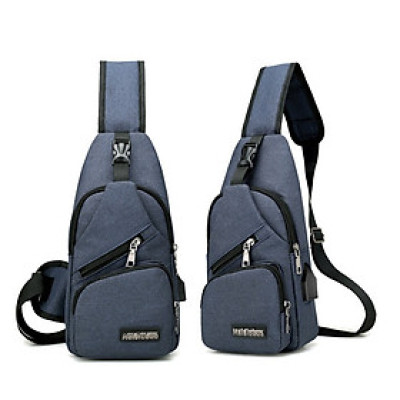 Túi đeo chéo Nam bằng vải cao cấp TDC02