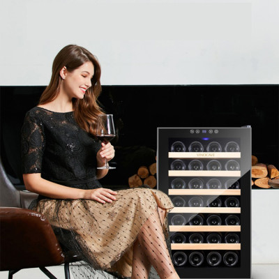 Tủ bảo quản rượu vang 28 chai VINOCAVE 28-HÀNG NHẬP KHẨU