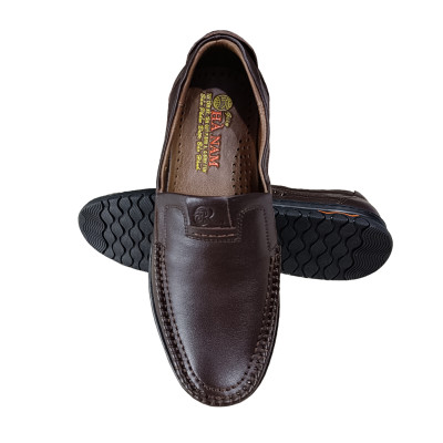 Giày Mọi Nam Da Bò Thật HÀ NAM Cao Cấp GM2038