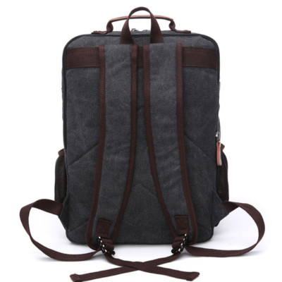 Balo nam vải canvas cao cấp phong cách mới 15,6"