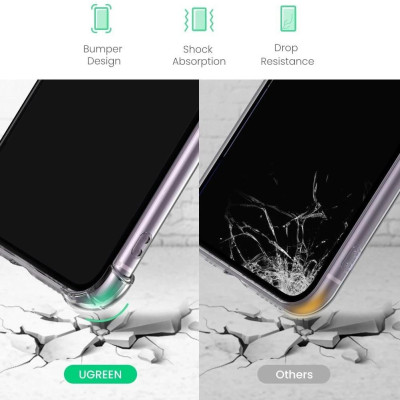 Ugreen UG70998LP257TK iPhone 11 6.1inch ốp lưng trong suốt chống va đập - HÀNG CHÍNH HÃNG
