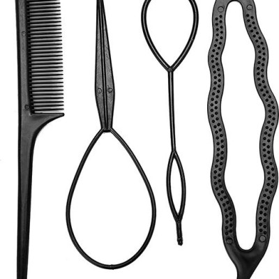 Bộ uốn tóc không nhiệt cúp phồng + 4 dụng cụ tạo kiểu