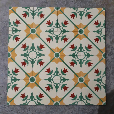 Gạch ốp mỹ thuật Vintage cổ kính 20 x 20 cm