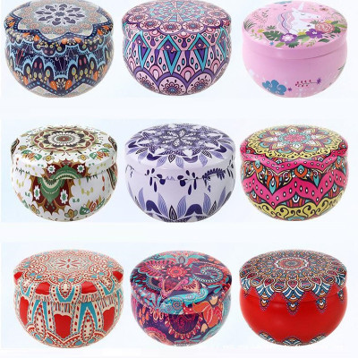 Combo 4 Lọ Sáp Nến Thơm Đốt Phòng/Nến Hoa Thơm Hoa Khô Thiên Nhiên - Chính Hãng MINIIN