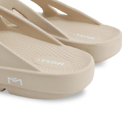 Dép xỏ ngón Domba Moss+ Đen (Beige) MO-3209