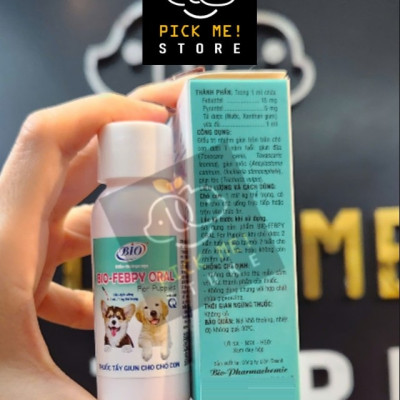Siro Xổ Giun cho Chó Con BIO FEBPY ORAL  - Chai 20ml