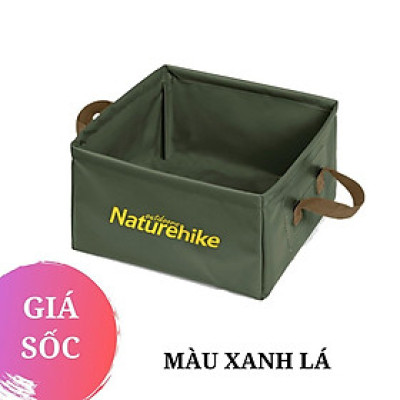 Xô Vuông Du Lịch Cắm Trại gấp Gọn Naturehike NH19SJ007