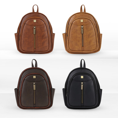 Balo da nữ thời trang IDIGO FBP2 - 3370, balo công sở ngăn kéo trước cá tính