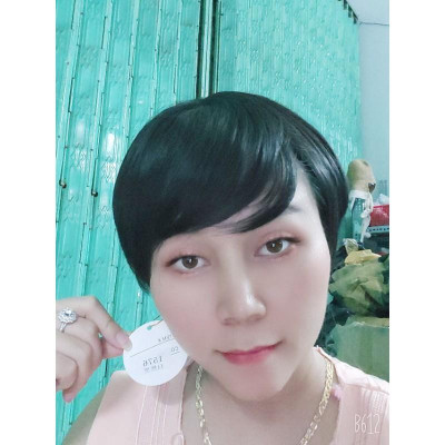 Tóc giả nữ tomboy️ cao cấp- tặng lưới chùm tóc