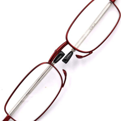 Kính lão gọng xếp 868 màu đỏ tròng lão từ 1 độ đến 4 độ