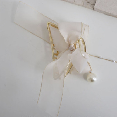 Kẹp càng cua ghim cặp tóc cặp tóc Hàn Quốc nơ nàng thơ