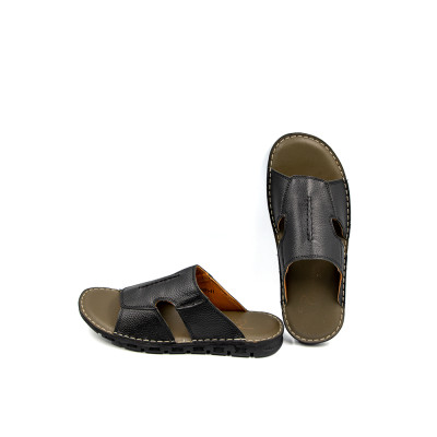 Dép Nam Quai Ngang Da Bò Thật Tomoyo TMD10201