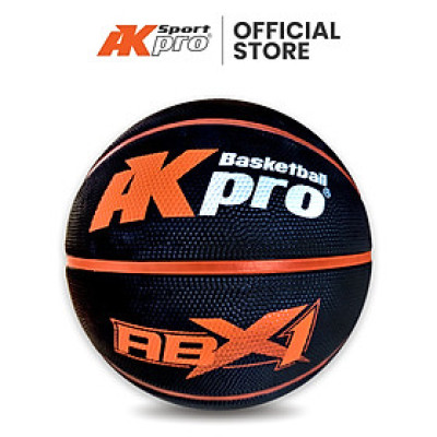 Bóng rổ Cao su AKpro ABX1 - màu Đen