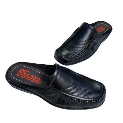 Dép Bít Mũi Nam HÀ NAM Da Bò Thật Cao Cấp GSB2096