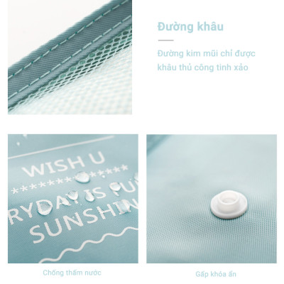 Set 7 Túi Đựng Đồ Du Lịch Cho Vali KUNBE Nhiều Kích Cỡ Đa Năng Giúp Vali Luôn Gọn Gàng Ngăn Nắp