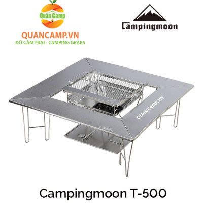 Bàn quây bếp nướng BBQ Campingmoon T-500