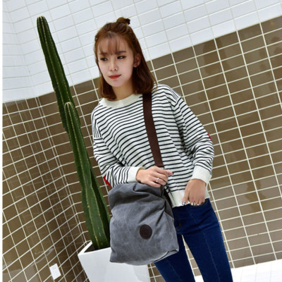 Túi xách nữ vải canvas thời trang cao cấp phong cách cá tính mới