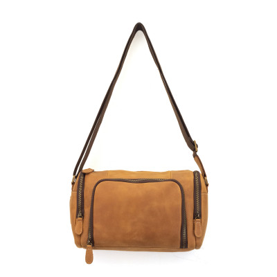 Túi đeo chéo da bò MWCB-02 | Da sáp | Anh Tho Leather