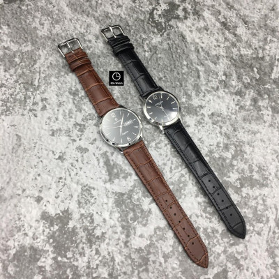 Dây Da Đồng Hồ Size 18mm 20mm 22mm Da Bò [Tặng Hộp Gỗ + Phụ Kiện]