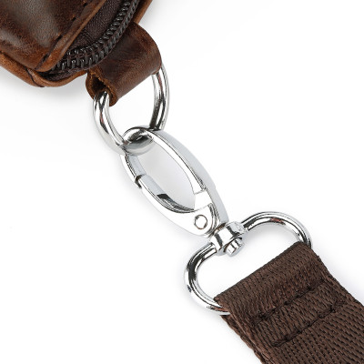 Túi đeo chéo nam DA BÒ THẬT phong cách mới  - BEE GEE DCN9281