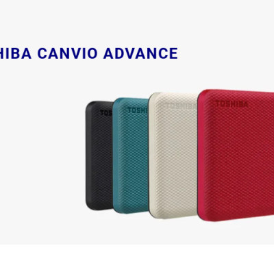 Ổ Cứng Di Động Toshiba 1TB Canvio Advance 2.5 inch USB 3.2 -  Hàng Chính Hãng 