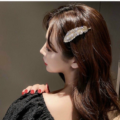 Vĩ kẹp tóc 5-6 món cao cấp , thiết kế độc lạ , kim loại đính hạt , tạo hình tinh xảo , phụ kiện  kẹp tóc cho bạn gái làm đẹp mỗi ngày