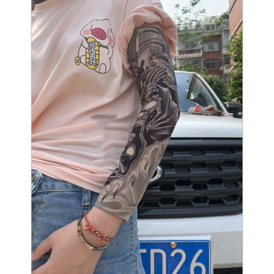 Găng Tay Chống Nắng Giả Xăm Bịch 2 Cái Hình Tattoo Cá Tính