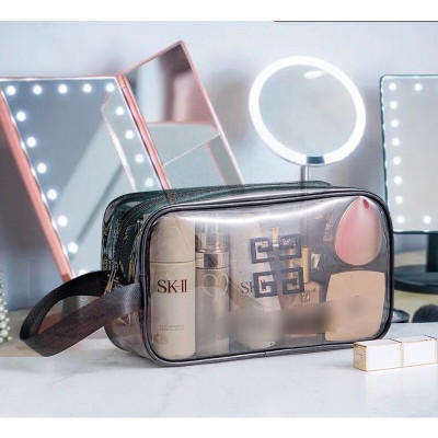 Set 3  Túi Đựng Mỹ Phẩm Trong Suốt Chống Thấm Nước Đa Dạng Kích Thước Đi Biển Đi Bơi Tiện Lợi Du Lịch