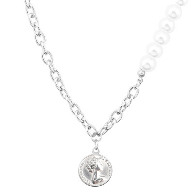 Vòng cổ ngọc trai titan đa phong cách ấn tượng