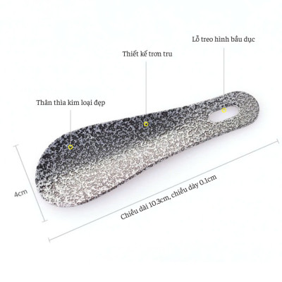 COMBO 2 Muỗng Xỏ Giày 001 Đón Gót Giày Cho Mọi Tư Thế Cho Giày Nam & Nữ Dụng Cụ Mang Giày/ Móc Chìa Khoá Tăng Tuổi Thọ Của Giày - Giao Màu Ngẫu Nhiên