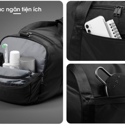 Túi Du Lịch KINGBAG SKY trượt nước, sức chứa lớn, có ngăn để giày - Hàng Chính Hãng