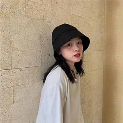 Nón thời trang nam nữ, mũ Bucket vành cụp style Hàn Quốc cực chất MD02