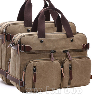 Túi xách du lịch 2 trong 1 vải cavans cao cấp mang phong cách mới