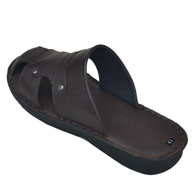 Dép Bít Mũi Nam HÀ NAM Da Bò Thật Cao Cấp GSB2087