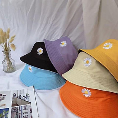 NÓN BUCKET - Bông cúc, Nón Bo vành