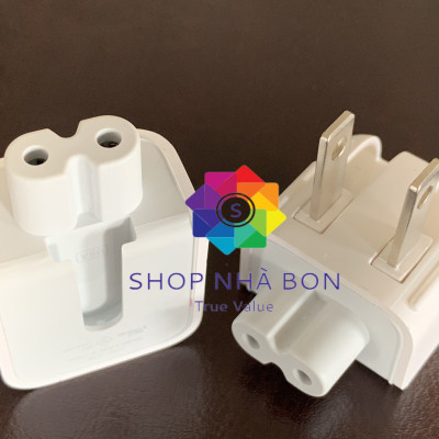 Đầu cắm nguồn dành cho sạc Macbook Macbook Air Macbook Pro ( dạng 2 chấu ) - Hàng Nhập Khẩu