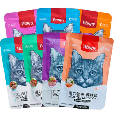 Pate Dành Cho Mèo WANPY Túi 80g