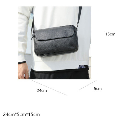 Túi đeo chéo nam DA BÒ THẬT phong cách mới  - BEE GEE DCN9285