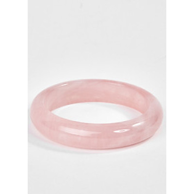 Vòng Tay Thạch Anh Hồng Liền Khối Ngọc Quý Gemstones