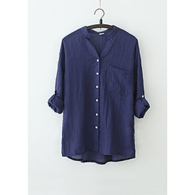 Sơ mi dài tay 1 túi nhiều màu Haint Boutique S172